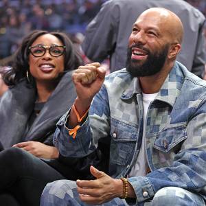 Jennifer Hudson and Common Further Fuel Romance Rumors at Los Angeles Clippers Game