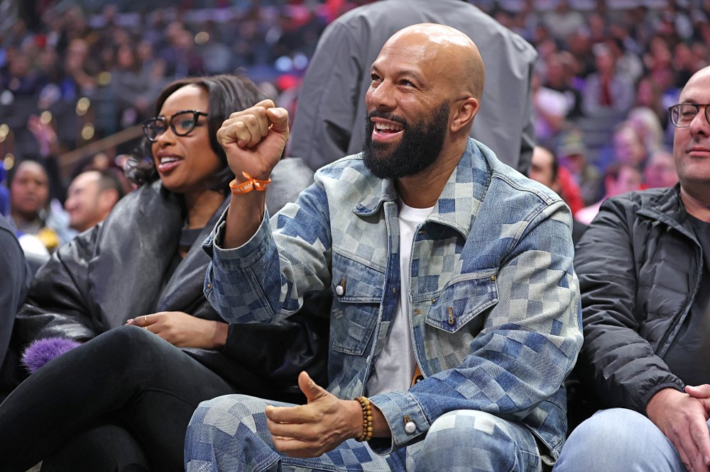 Jennifer Hudson and Common Further Fuel Romance Rumors at Los Angeles Clippers Game