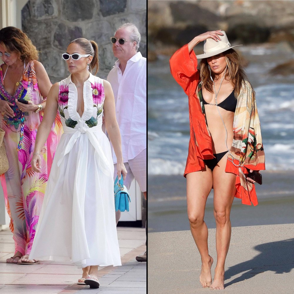 Jennifer Lopezs Best Looks On Vacation