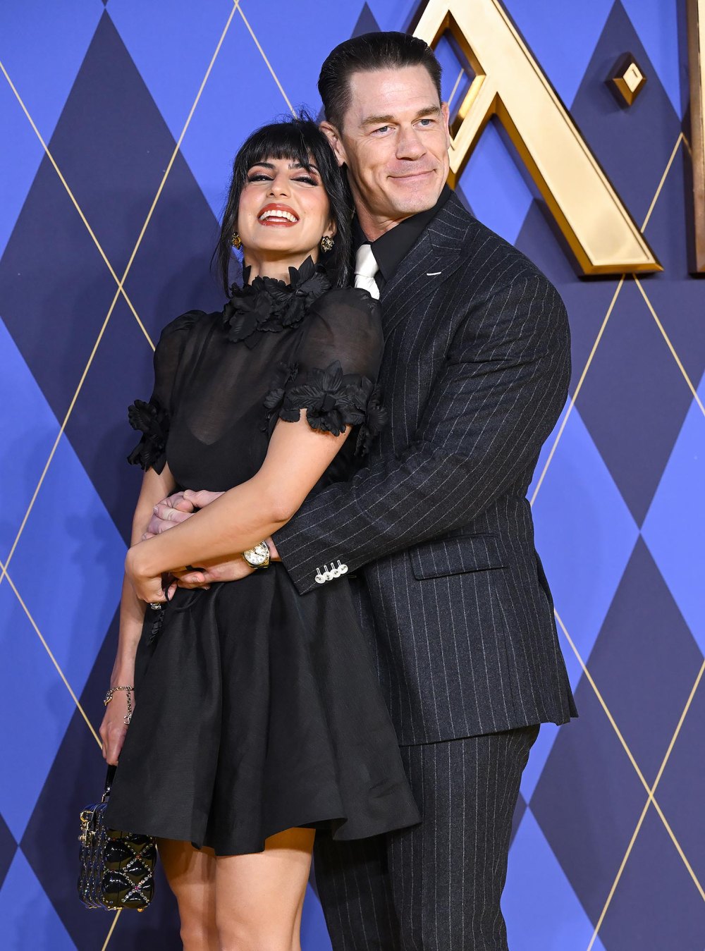 John Cena and Wife Shay Shariatzadeh Have a Rare Red Carpet Date Night at 'Argylle' Premiere