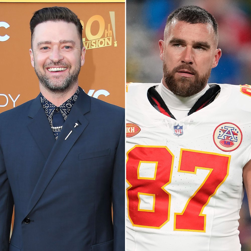 Justin Timberlake Explains Why He Was Terrified to be Tackled by Travis Kelce