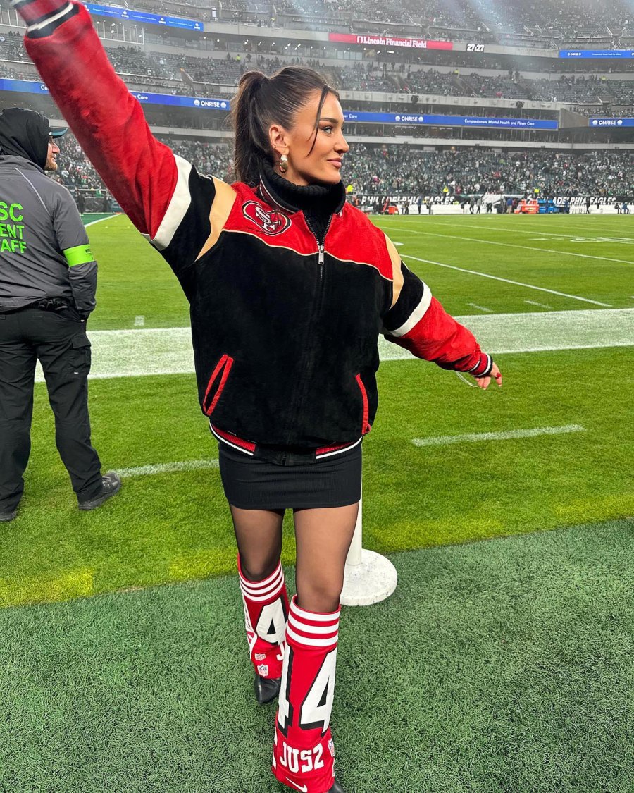 Kristin Juszczyk Has Reinvented Game Day Style to Cheer on Husband Kyle Juszczyk and the 49ers 903