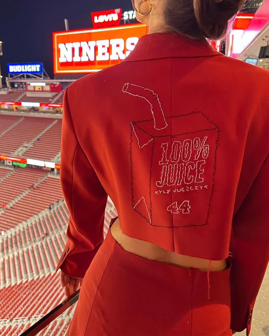 Kristin Juszczyk Has Reinvented Game Day Style to Cheer on Husband Kyle Juszczyk and the 49ers 908