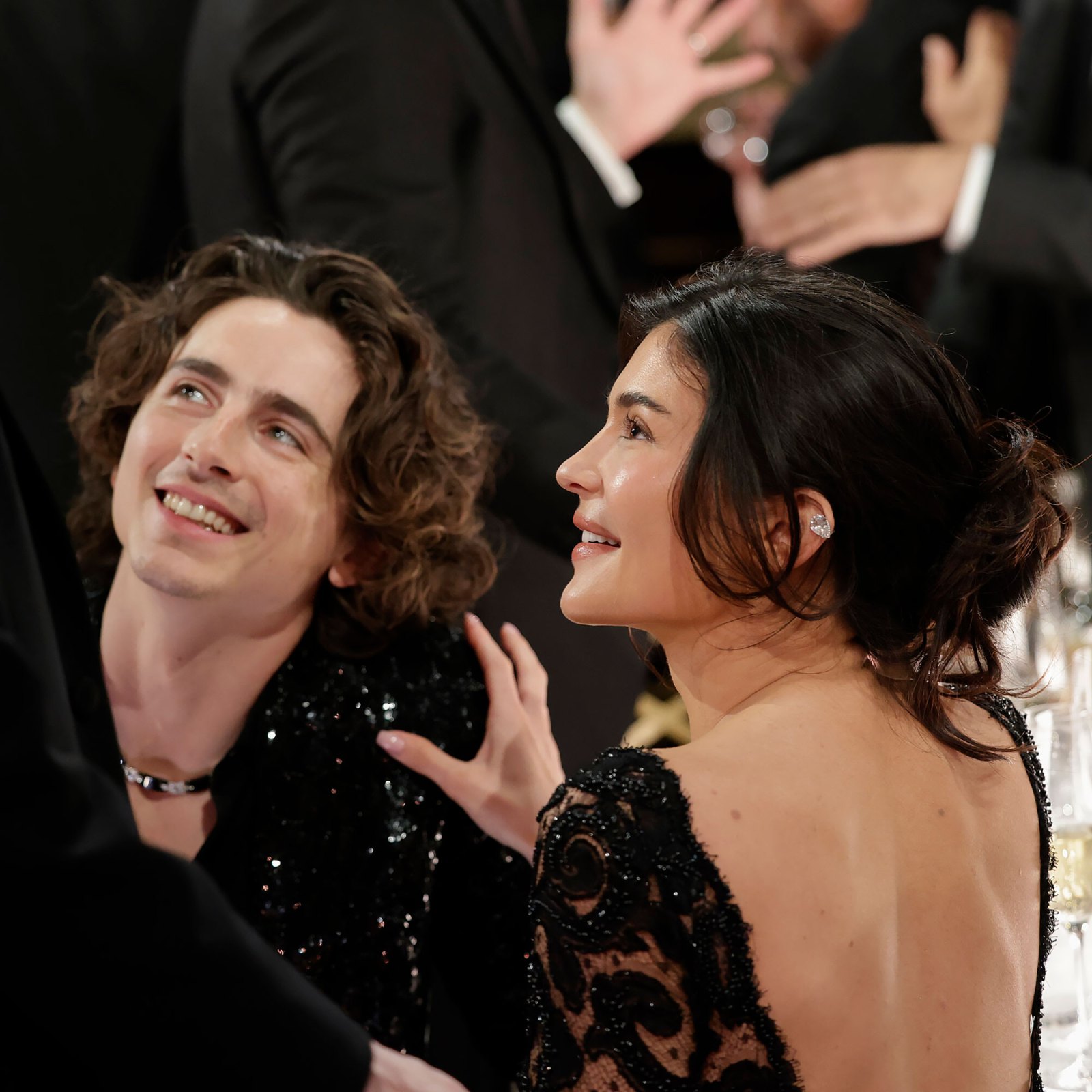 Kylie Jenner, Timothee Chalamet Kiss During Golden Globes Appearance