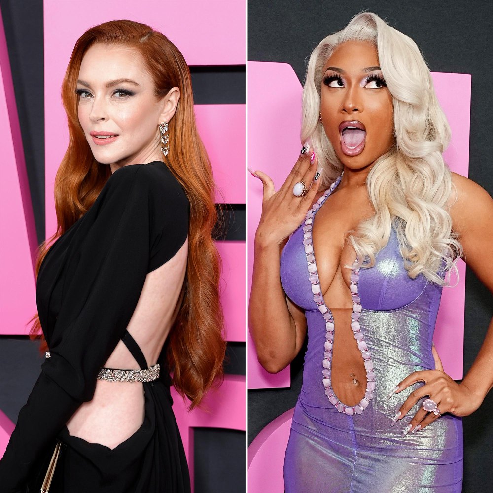 Lindsay Lohan Is Hurt By Megan Thee Stallion s Fire Crotch Reference in New Mean Girls 536