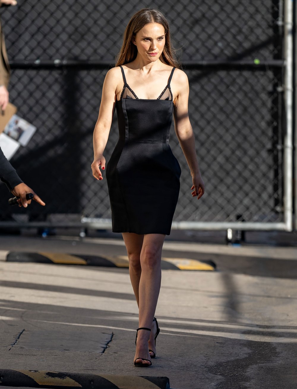 Natalie Portman little black dress