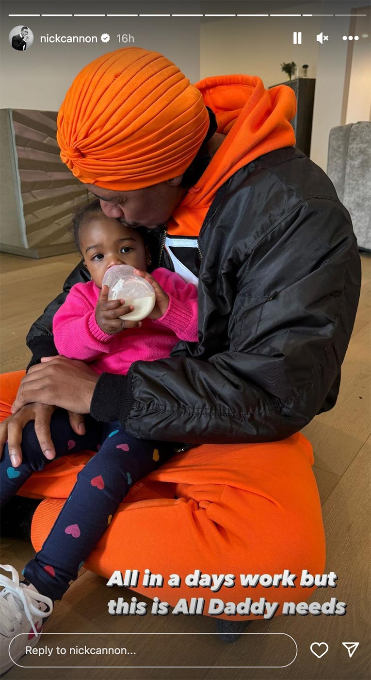 Nick Cannon Enjoys Quality Time with Seven of His Kids in One Day