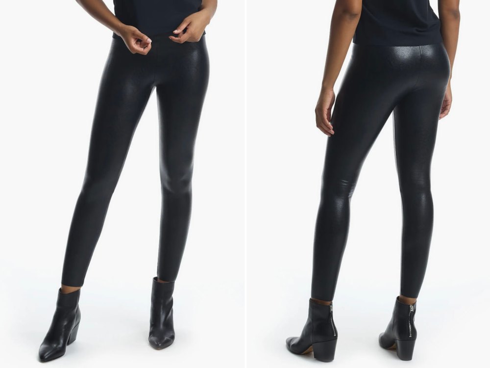 These Faux-Leather Pants Just Upgraded Your Going Out Style