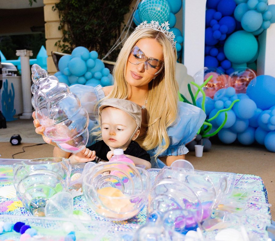 Paris Hilton and Carter Reum celebrate their son Phoenix s first birthday Living Under The Sea . 530