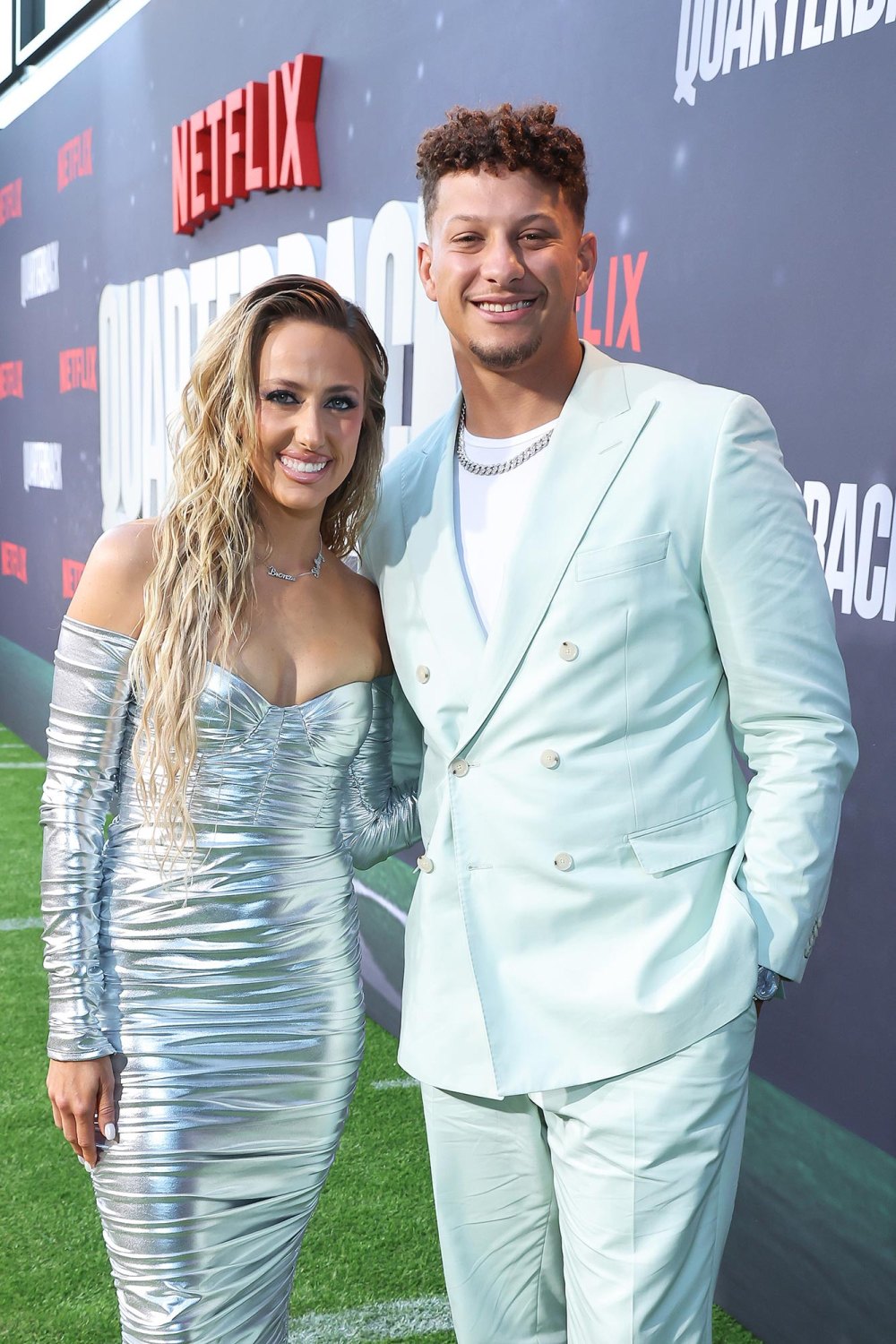 Patrick Mahomes Wears Crocs With Suit