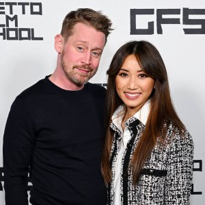 Promo Macaulay Culkin Fiancee Brenda Song Celebrates Kieran Culkin 2023 Emmy Awards Win