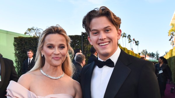 Reese Witherspoon Brings Son Deacon Phillippe to Globes Post Divorce
