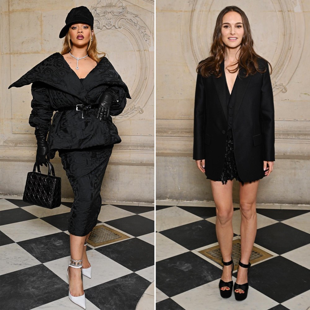 Rihanna Fan Girls Over Hot Bitch Natalie Portman at Paris Fashion Week — and Feeling Is Mutual 921