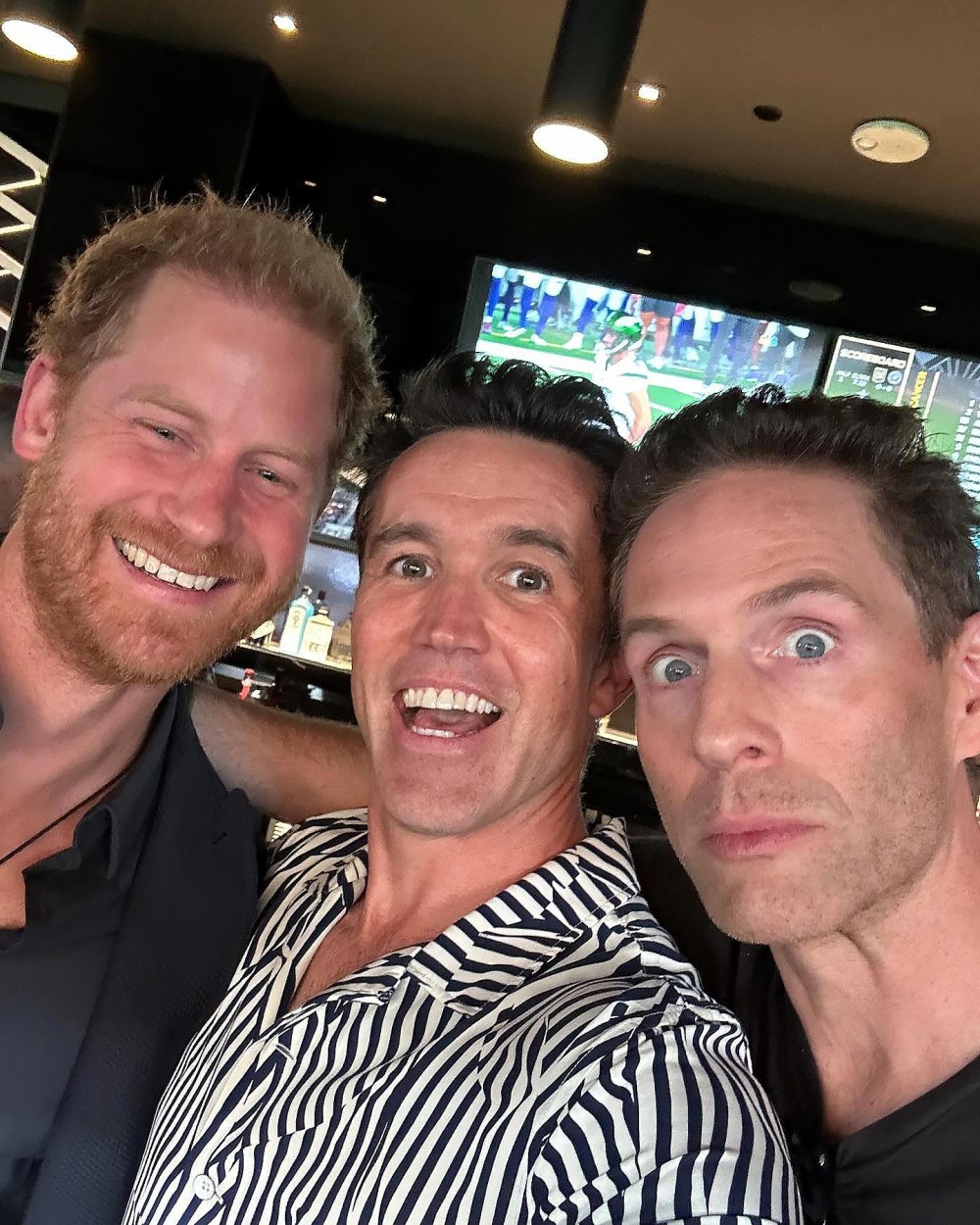 Rob McElhenney Rounds Out 2023 By Sharing Unseen Selfie With Prince Harry