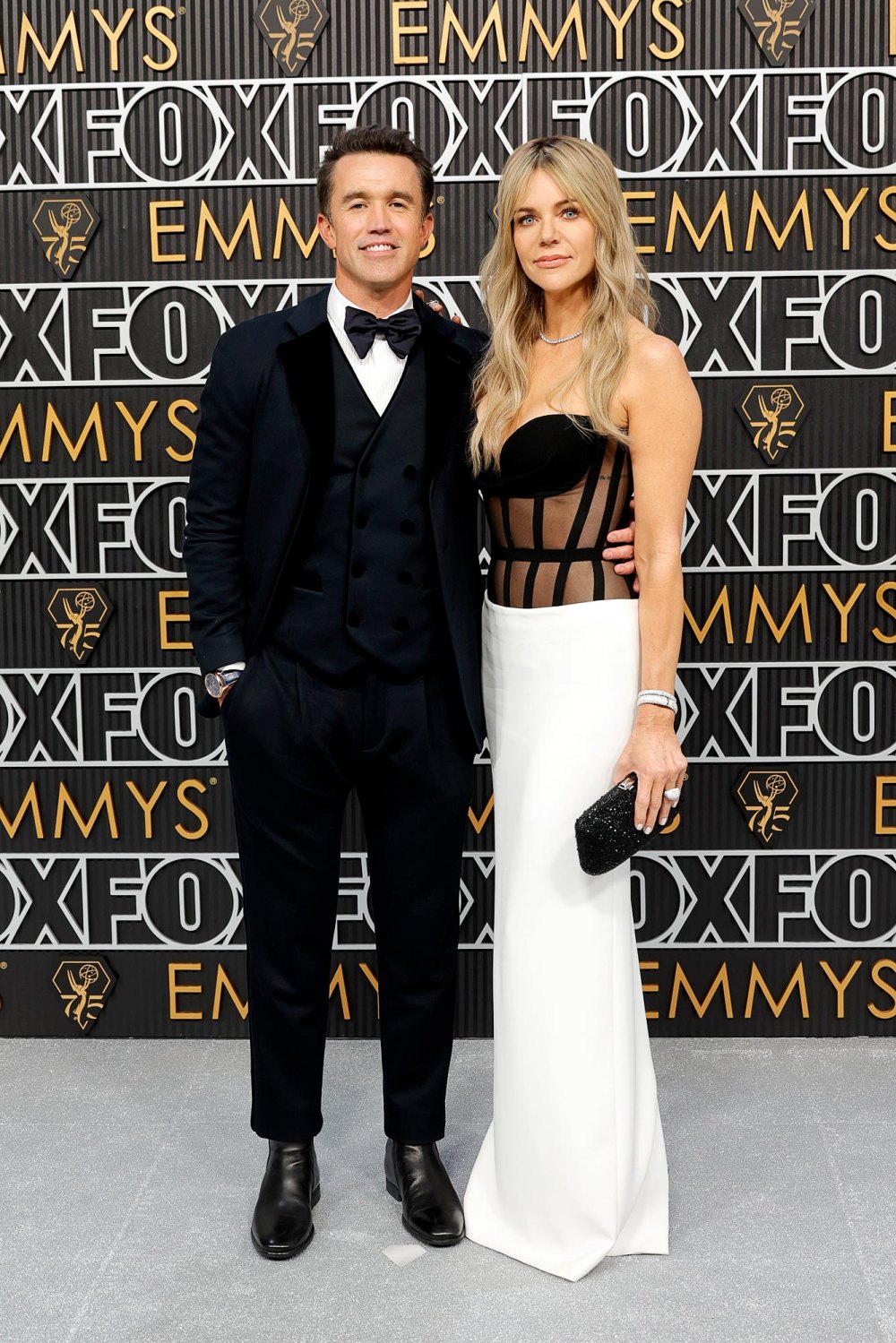 Rob McElhenney And Wife Kaitlin Olson Attend 2023 Emmy Awards Us Weekly Rob McElhenney And Wife Kaitlin Olson Attend 2023 Emmy Awards Us Weekly