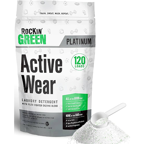 Rockin' Green Laundry Detergent, Active Wear
