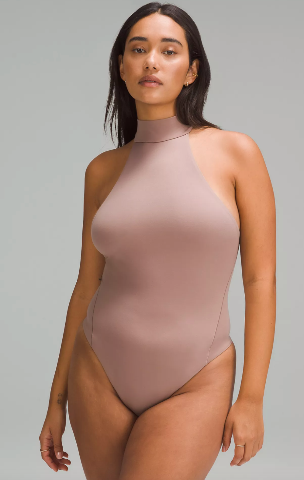 Lululemon Wundermost Ultra-Soft Nulu Mockneck Sleeveless Bodysuit