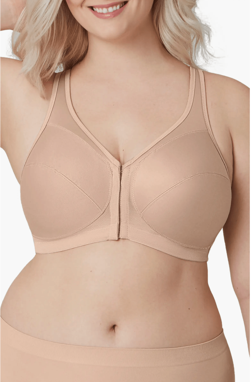 Glamorise MagicLift Front Closure Posture Back Bra