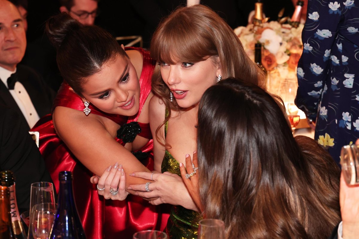 Selena Gomez Reveals What She Told Taylor Swift at Golden Globes Us