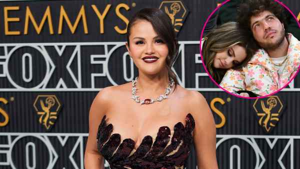 Selena Gomez Makes First Red Carpet Appearance with Benny Blanco at the 2023 Emmys