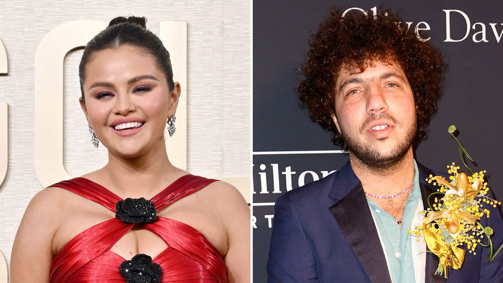 Selena Gomez and Benny Blanco Make Out After 2024 Golden Globes