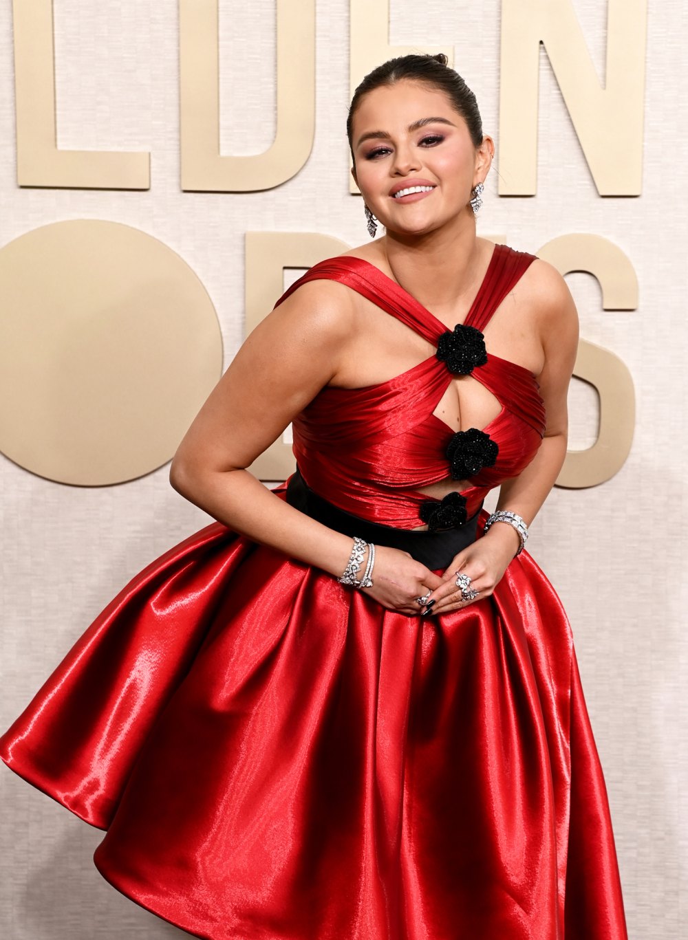 Selena gomez Golden Globes 2024