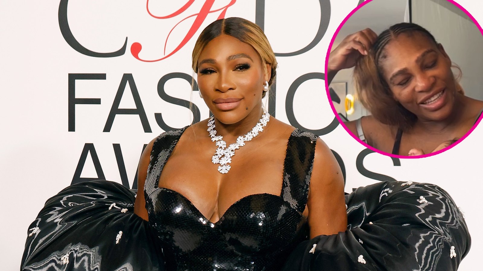 Serena Williams Pulls Off Her Wig in Relatable Video as She Cradles Baby Daughter
