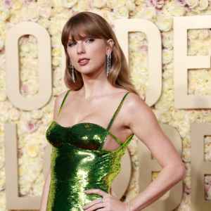 Taylor Swift Attends 2024 Golden Globe Awards Without Travis Kelce