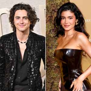 Timothee Chalamet and Kylie Jenner ‘Only Had Eyes For Each Other’ at the Golden Globes