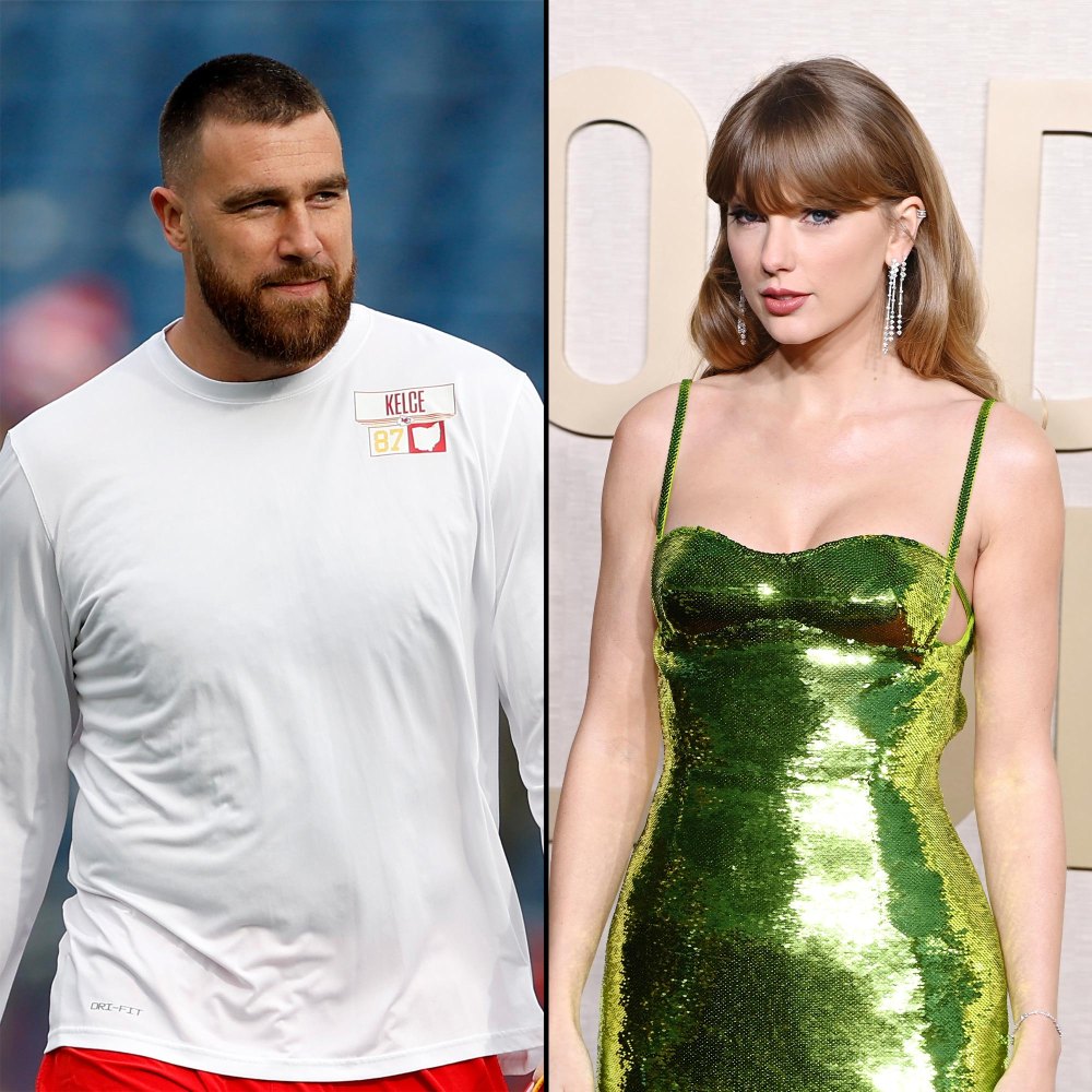 Travis Kelce Jokes Hes Feeling the Pressure Before His 1st Valentines Day With Taylor Swift