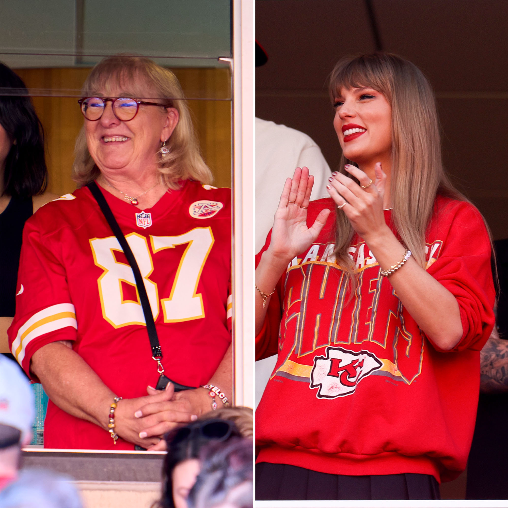 Travis Kelce s Mom Donna Kelce Gifted Taylor Swift Her 87 Jersey Ring Says Designer
