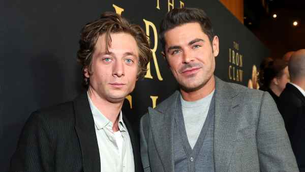 Zac Efron Congratulates ‘The Iron Claw’ Costar Jeremy Allen White on Globes Win: ‘Yes Chef!’