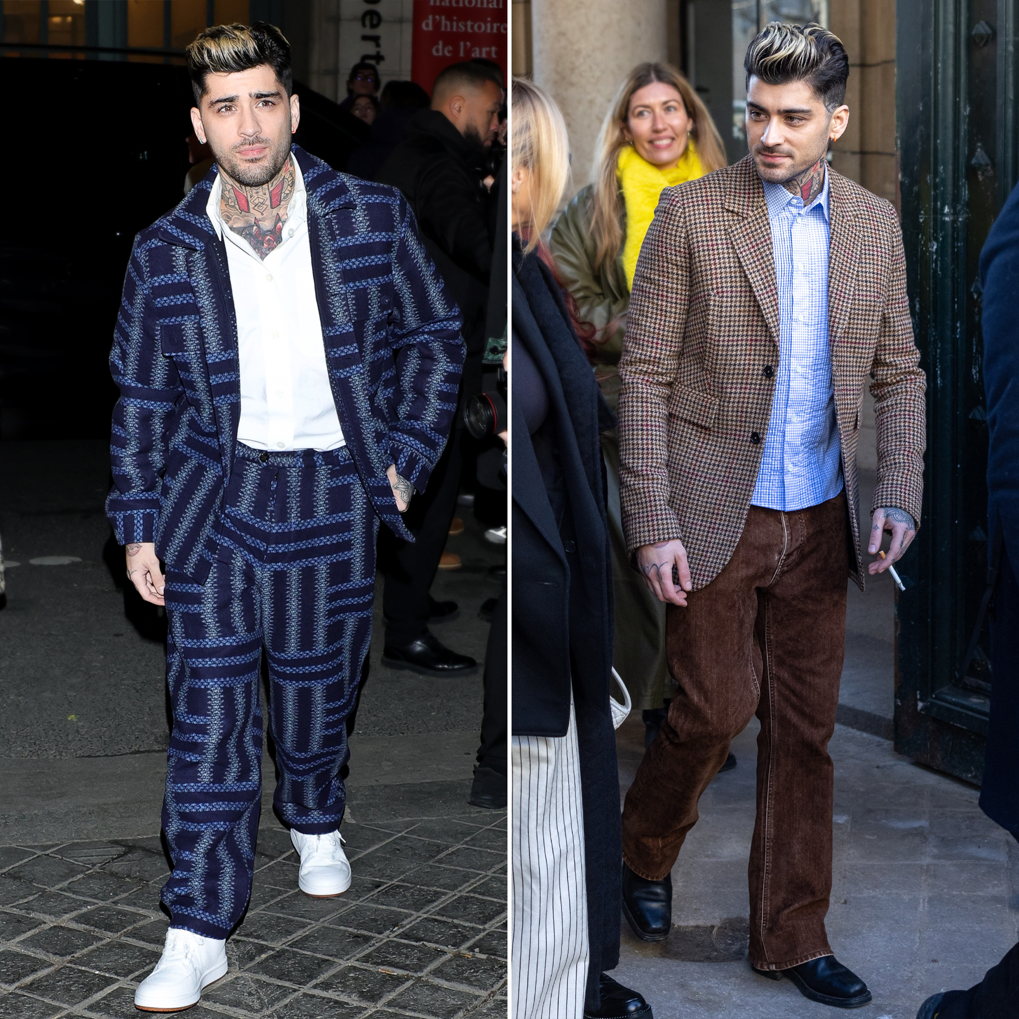 zayn Malik is backkkk! 🌟 After around six years, he made a RARE public  appearance and attended the Kenzo show in Paris Fashion Week. ... |  Instagram