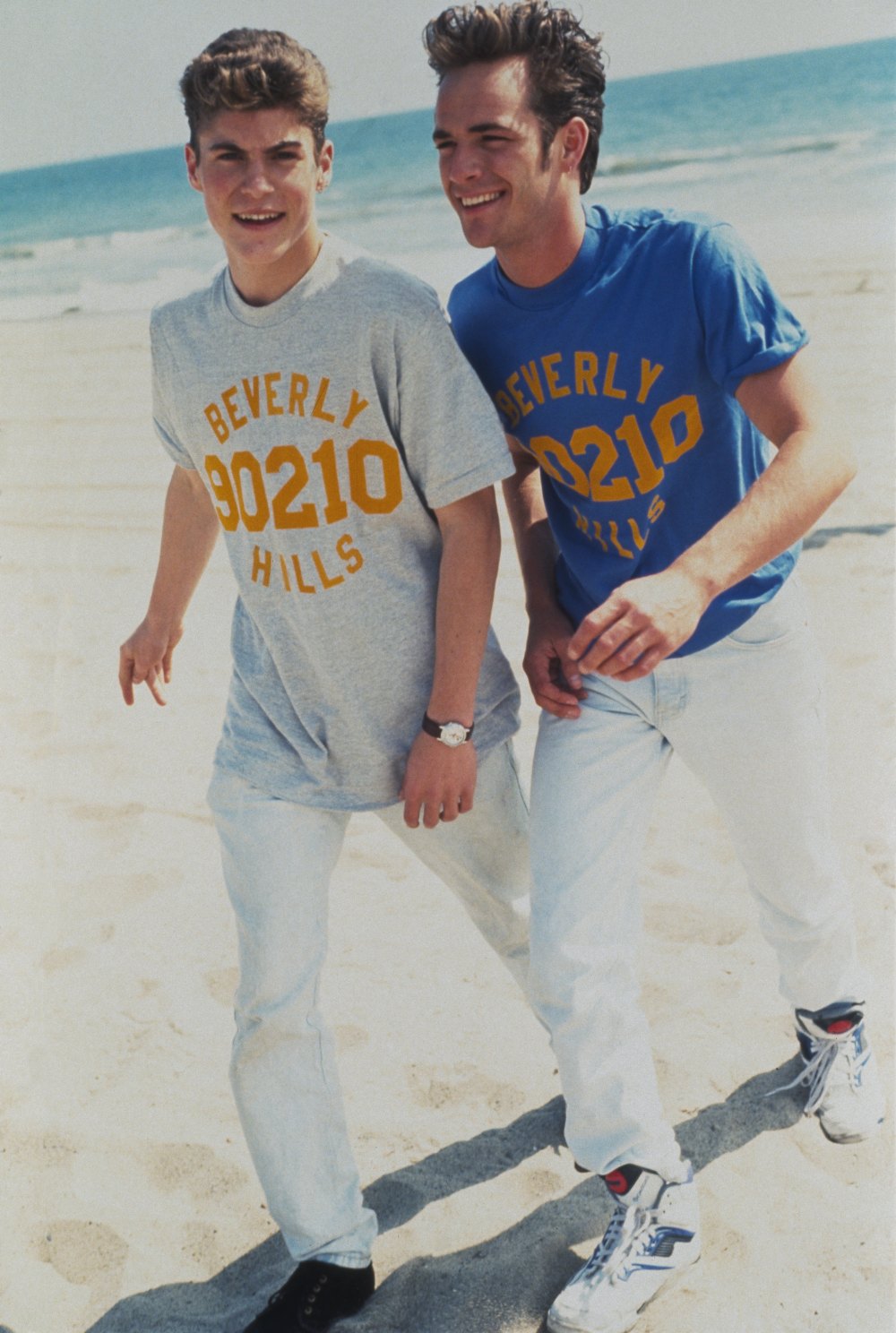 Cast of Beverly Hills, 90210, Luke Perry and Brian Austin Green