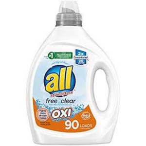 all Liquid Laundry Detergent Free Clear for Sensitive Skin