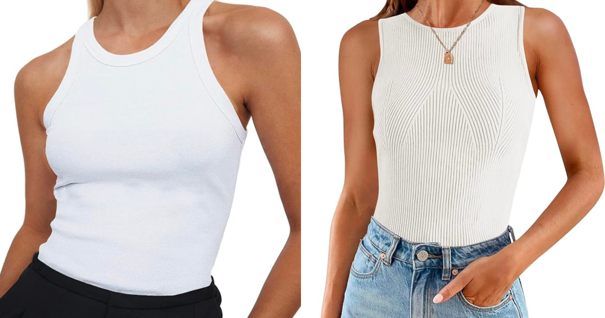 best ribbed tank tops