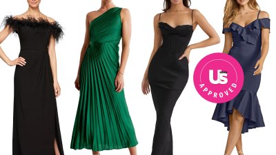 17 Winter Wedding Guest Dresses to Glisten Against the Snow | Us Weekly