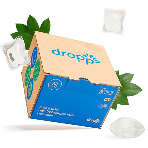 Dropps Stain & Odor Laundry Detergent, Unscented