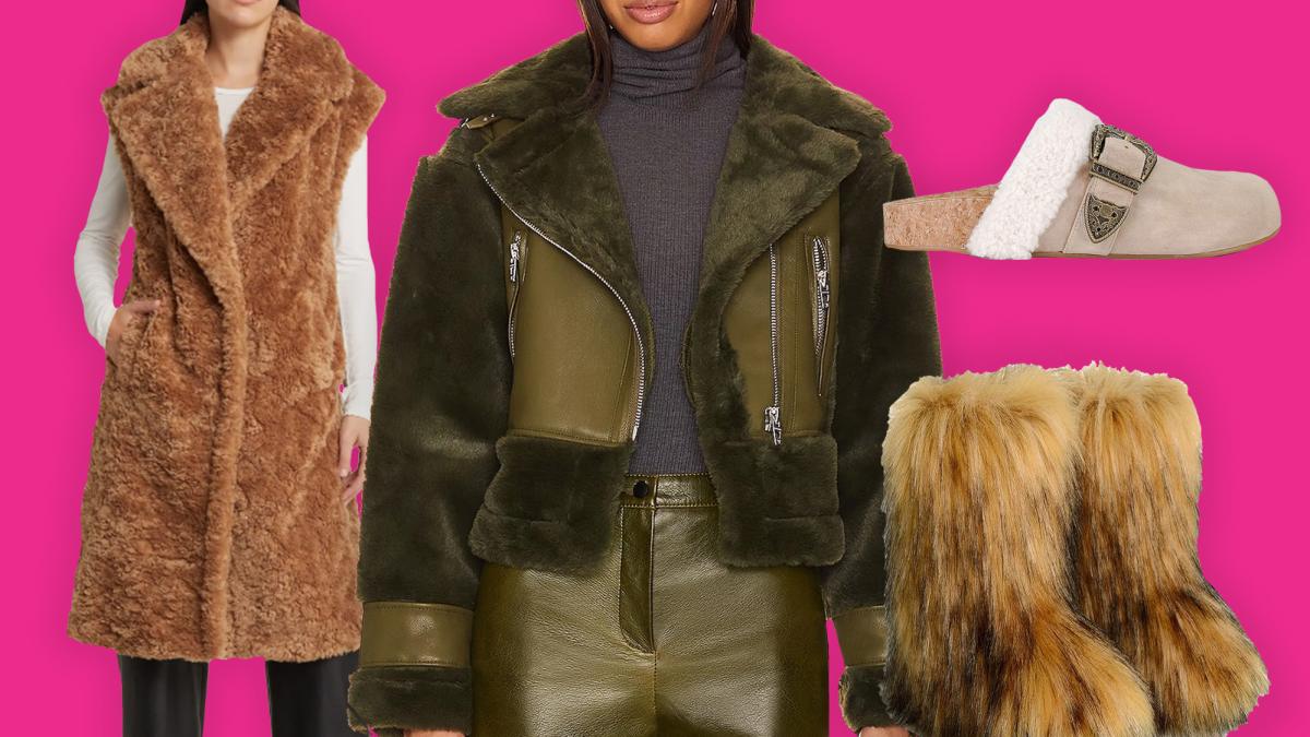 Fuzzy fashion finds