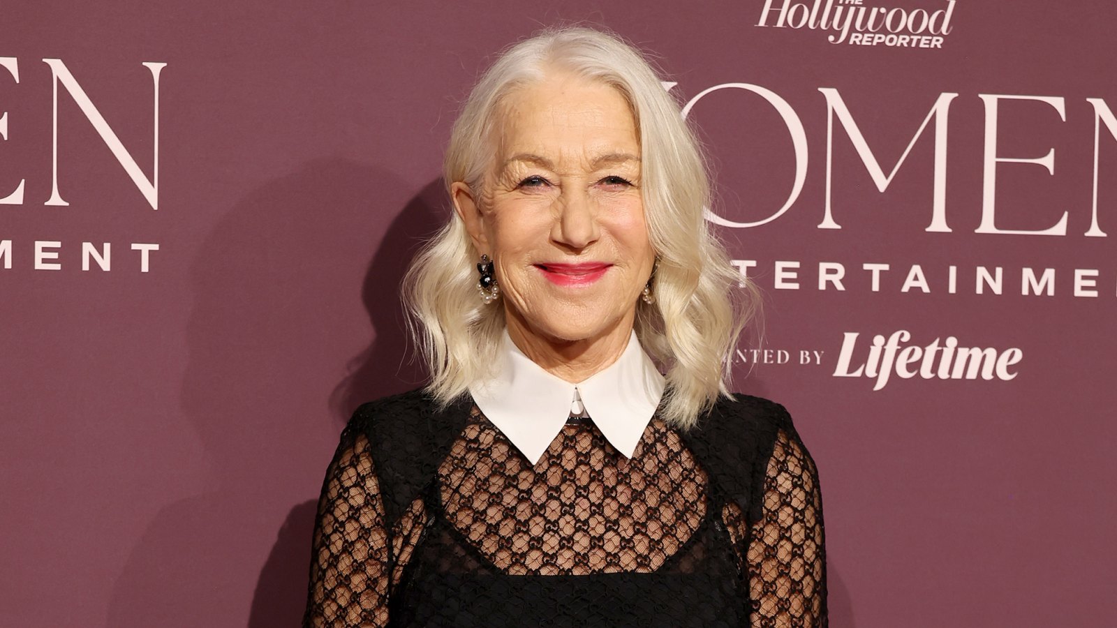 Helen Mirren at The Hollywood Reporter's Women In Entertainment Gala on December 7, 2023.