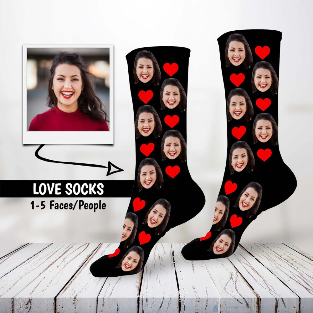 Love Socks Valentine's Day Gifts for Her