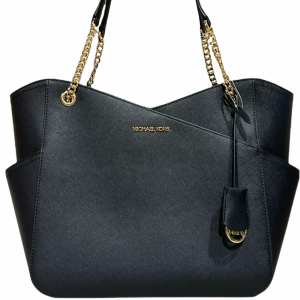 Michael Kors Jet Set Travel Large Top Zip Chain Tote