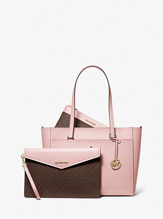 Michael Kors Pebbled Leather 3-in-1 Tote Bag