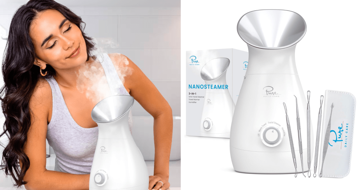 This No. 1 Bestselling Facial Steamer Has Ionic Channeling This No. 1 Bestselling Facial Steamer Has Ionic Channeling