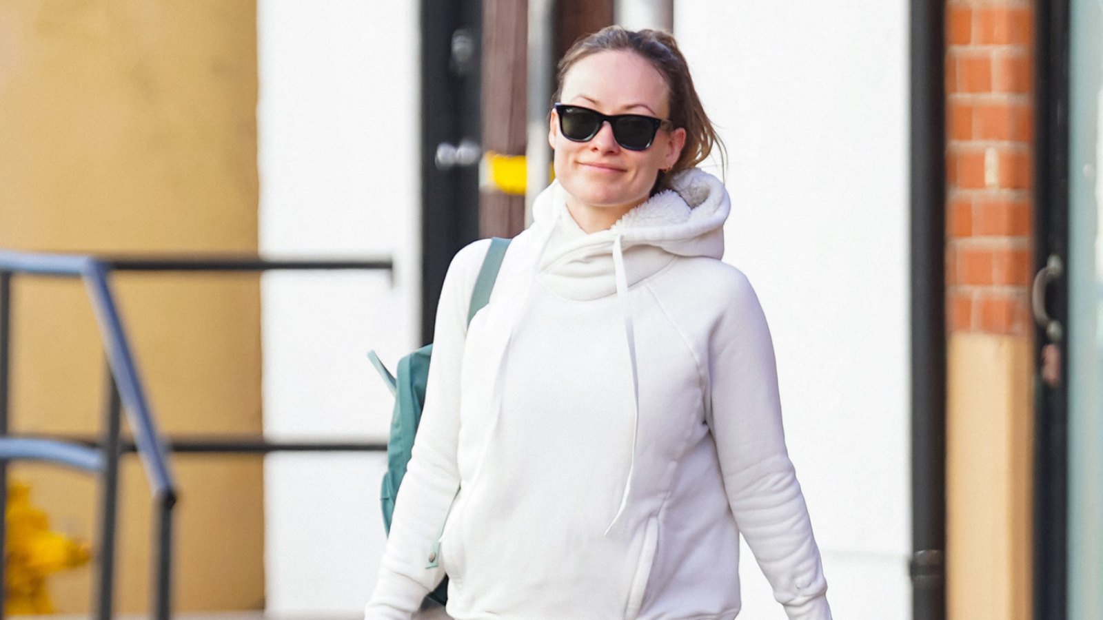 Olivia Wilde leaving the gym in Los Angeles on January 15, 2024.