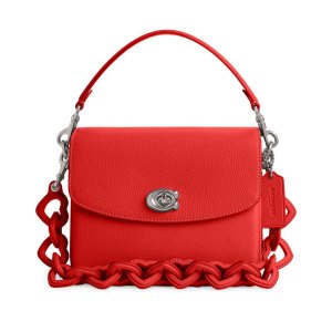 red heart purse