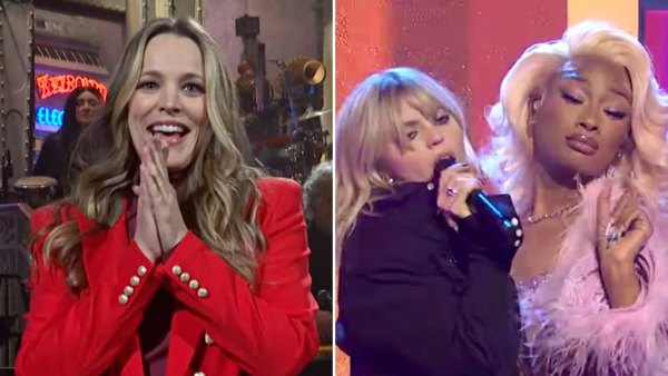 Rachel McAdams Introduces Renee Rapp, Megan Thee Stallion’s ‘SNL’ Duet: ‘All the Reginas in 1 Room’