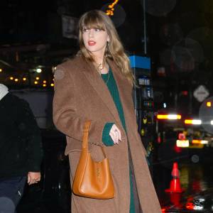 Taylor Swift in NYC on January 9, 2024.