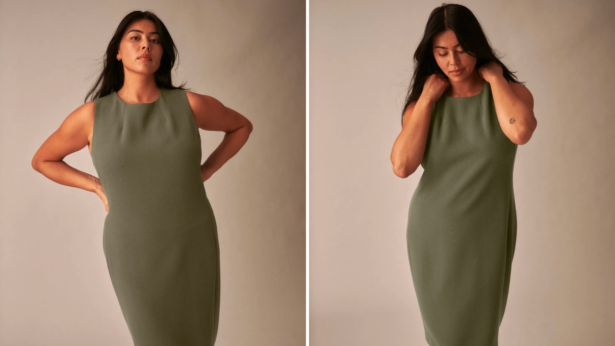 Universal Standard Henning x US Carlisle Crepe Dress