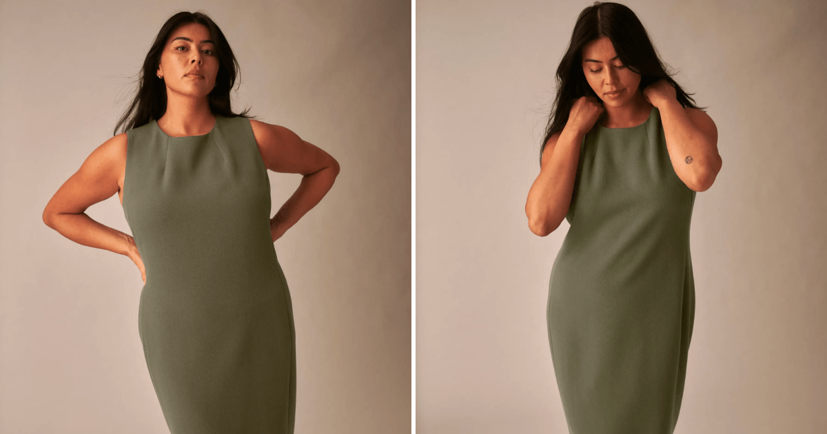 You’ll Want To Wear This Versatile Crepe Dress Anywhere